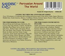 Percussion Around The World, 2 CDs