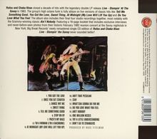 Rufus Featuring Chaka Khan: Stompin' At The Savoy: Live (Remastered Edition), CD