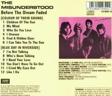 Misunderstood: Before The Dream Faded, CD