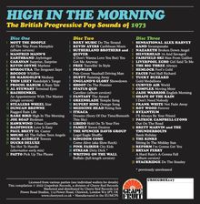 High In The Morning: The British Progressive Pop Sounds Of 1973, 3 CDs
