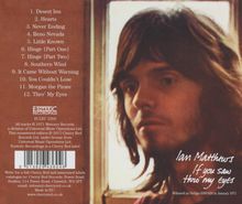 Ian Matthews: If You Saw Thro' My Eyes (Remastered Edition), CD