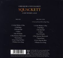 Squackett (Chris Squire &amp; Steve Hackett): A Life Within A Day (Limited Deluxe Edition), 1 CD und 1 DVD