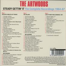 The Artwoods: Steady Gettin' It: Complete Recordings 1964 - 1967, 3 CDs