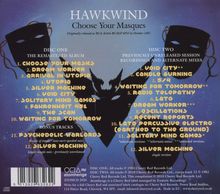 Hawkwind: Choose Your Masques (Deluxe Edition Expanded + Remastered), 2 CDs