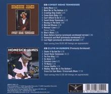 Homesick James: Sweet Home Tennessee / Live In Europe, 2 CDs