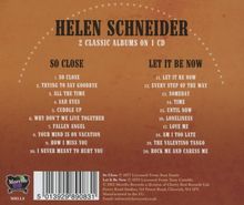 Helen Schneider: So Close / Let It Be Now, CD