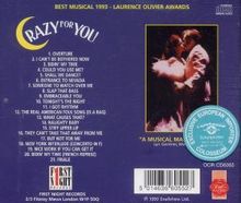 George &amp; Ira Gershwin: Crazy For You, CD