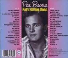 Pat Boone: Pat's 40 Big Ones, 2 CDs