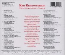 Kris Kristofferson: The Legendary Years, CD