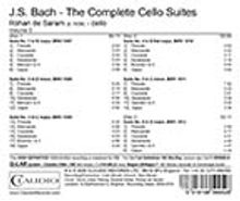 Johann Sebastian Bach (1685-1750): Cellosuiten BWV 1007-1012, 3 CDs