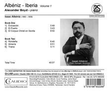 Isaac Albeniz (1860-1909): Iberia (Klavierfassung) Vol.1, DVD-Audio