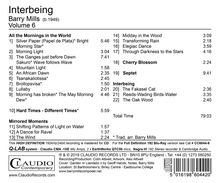 Barry Mills (geb. 1949): Kammermusik "Interbeing", CD