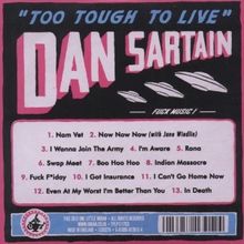 Dan Sartain: Too Tough To Live, CD