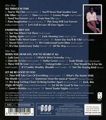 Disc One: ALL THINGS IN TIME, UNMISTAKABLY LOU. Disc Two: WHEN YOU HEAR LOU, YOU'VE HEARD IT ALL, LET ME BE GOOD TO YOU. Rechts ein Foto.