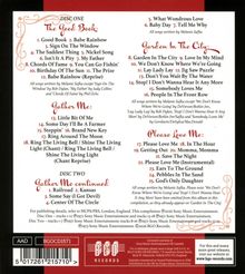 Texte im Bild: 

- DISC ONE: The Good Book, Garden In The City, Gather Me.
- DISC TWO: Gather Me continued, Please Love Me.

BGO RECORDS Logo unten.