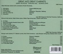 Great Jazz - Great Clarinets, CD