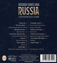 Orthodoxe Gesange aus Russland, CD