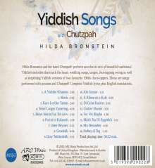 Hilda Bronstein &amp; Chutzpah: Yiddish Songs With Chutzpah, CD