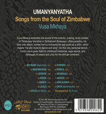 Vusa Mkhaya: Umanyanyatha - Songs From The Soul Of Zimbabwe, CD