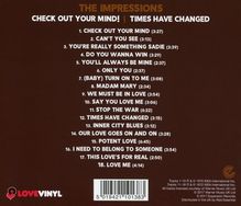 The Impressions: Check Out Your Mind!/Times Have Changed, CD