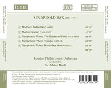 Arnold Bax (1883-1953): Symphonische Werke, CD