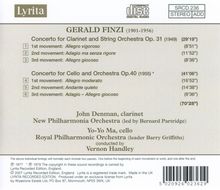 Gerald Finzi (1901-1956): Cellokonzert op.40, CD