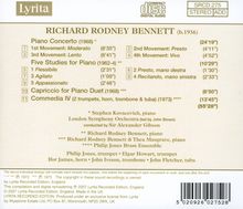 Richard Rodney Bennett (1936-2012): Klavierkonzert Nr.1, CD