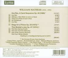 William Mathias (1934-1992): Chormusik, CD