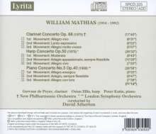 William Mathias (1934-1992): Klarinettenkonzert op.68, CD