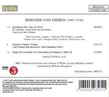 Bernard van Dieren (1887-1936): Symphonie Nr.1 "Chinese Symphony", CD