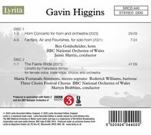 BBC National Orchestra of Wales: Higgins: The Faerie Bride &amp; Horn Concerto, 2 CDs