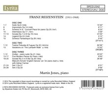 Franz Reizenstein (1911-1968): Klavierwerke, 3 CDs