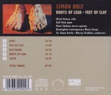 Simon Holt (geb. 1958): Kammermusik, CD