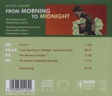 David Sawer (geb. 1961): Symphonische Suite "From Morning to Midnight", CD