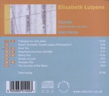 Elisabeth Lutyens (1906-1983): Werke, CD
