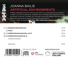 Joanna Bailie (geb. 1973): Werke "Artificial Environments", CD