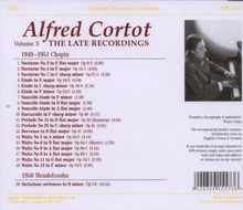 Alfred Cortot - The Late Recordings Vol.3, CD