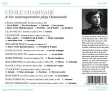 Cecile Chaminade (1857-1944): Klavierwerke "Cecil Chaminade and her contempories play Chaminade", CD