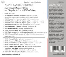 Aline van Barentzen - Her earliest Recordings &amp; Werke von Chopin, Liszt &amp; Villa-Lobos, 2 CDs