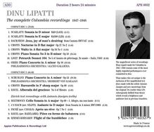 Dinu Lipatti - The Complete Columbia Recordings 1947/1948, 2 CDs