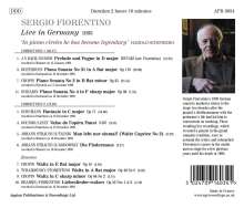 Sergio Fiorentino Live in Germany 1993, 2 CDs