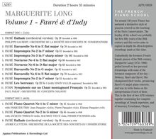 Marguerite Long - Vol.1, 2 CDs