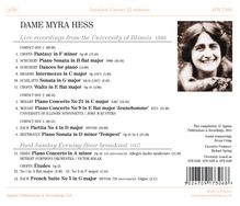 Myra Hess - Live Recordings from the University of Illinois 1949, 3 CDs