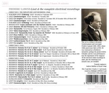Frederic Lamond - The Liszt Recordings &amp; HMV &amp; Electrola Electrical Recordings, 3 CDs
