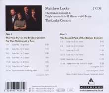 Matthew Locke (1622-1677): The Broken Consort Part I &amp; II, 2 CDs