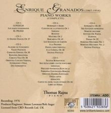 Enrique Granados (1867-1916): Sämtliche Klavierwerke, 6 CDs