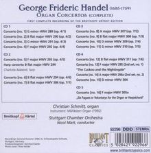 Georg Friedrich Händel (1685-1759): Orgelkonzerte Nr.1-16, 5 CDs