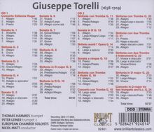 Giuseppe Torelli (1658-1709): Sämtliche Trompetenkonzerte, 2 CDs