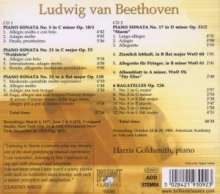 Ludwig van Beethoven (1770-1827): Klaviersonaten Nr.5,17,21,31, 2 CDs