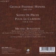 Georg Friedrich Händel (1685-1759): Cembalosuiten (1720) Nr.1-8 (HWV 426-433), 4 CDs